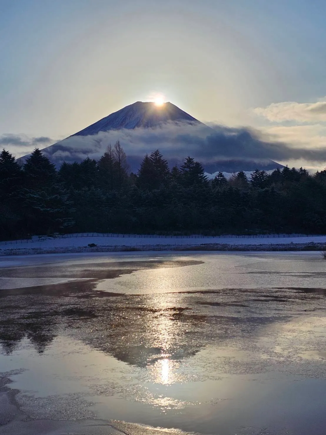 新年を迎えて富士山でダイヤモンド富士を撮影｜自然がもたらす感動と新たな抱負