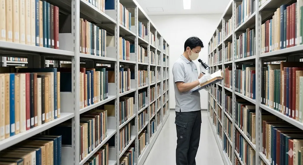 なぜ書庫がカビる？空調の罠とプロが行う環境診断