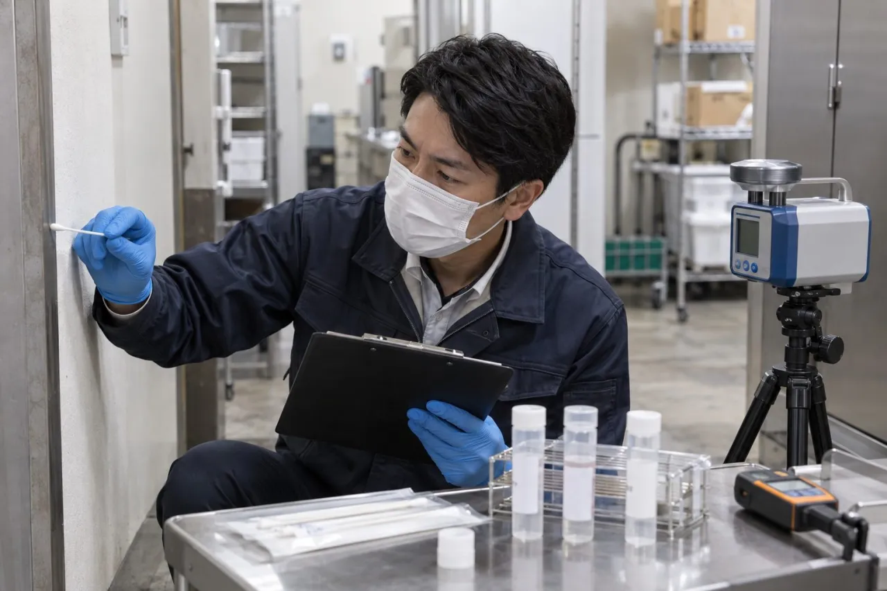 秘密保持に配慮して調査範囲と工程を確認する打ち合わせ