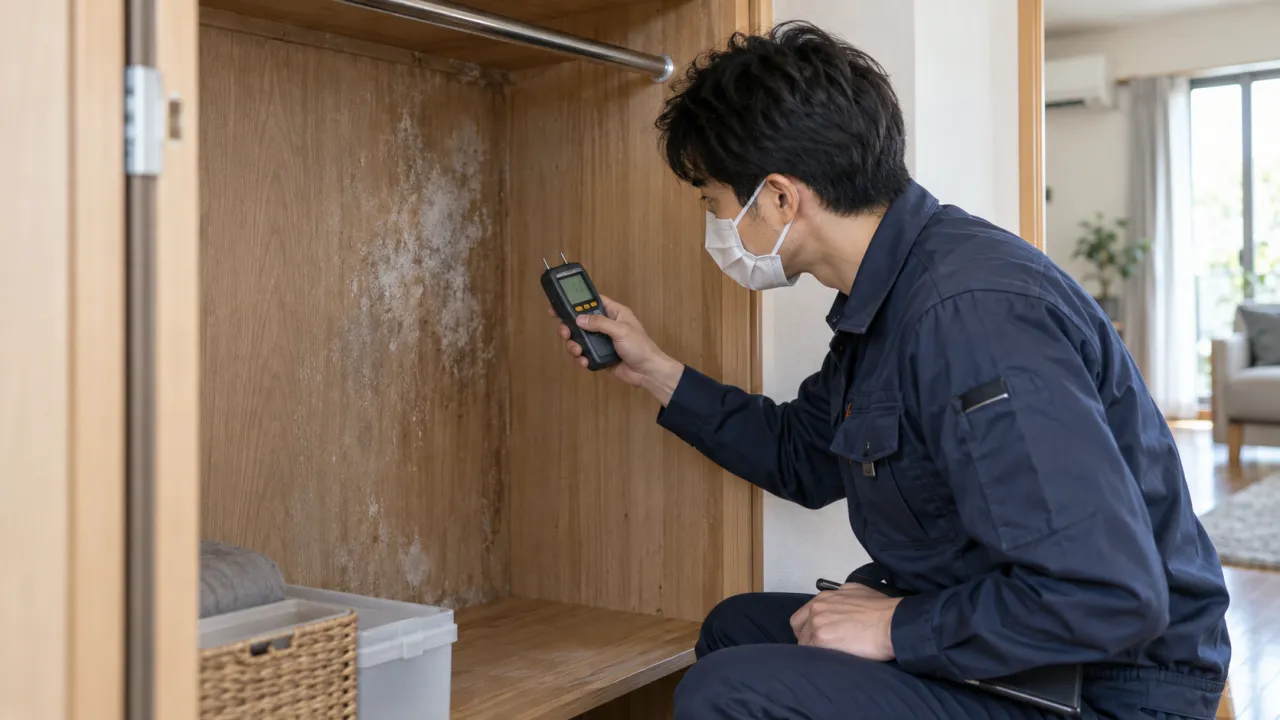 福岡で白カビを見つけたら｜原因・安全な除去と業者相談の目安